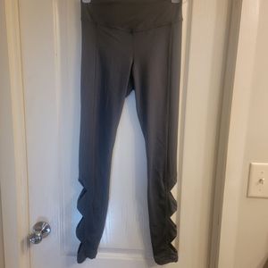 Anna & Ava workout pants with leg cut outs